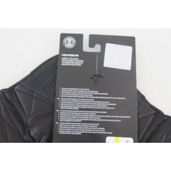 Under Armour 1356688 001 Men's Sz M Black UA HeatGear Weight Lifting Gloves - Picture 6 of 6